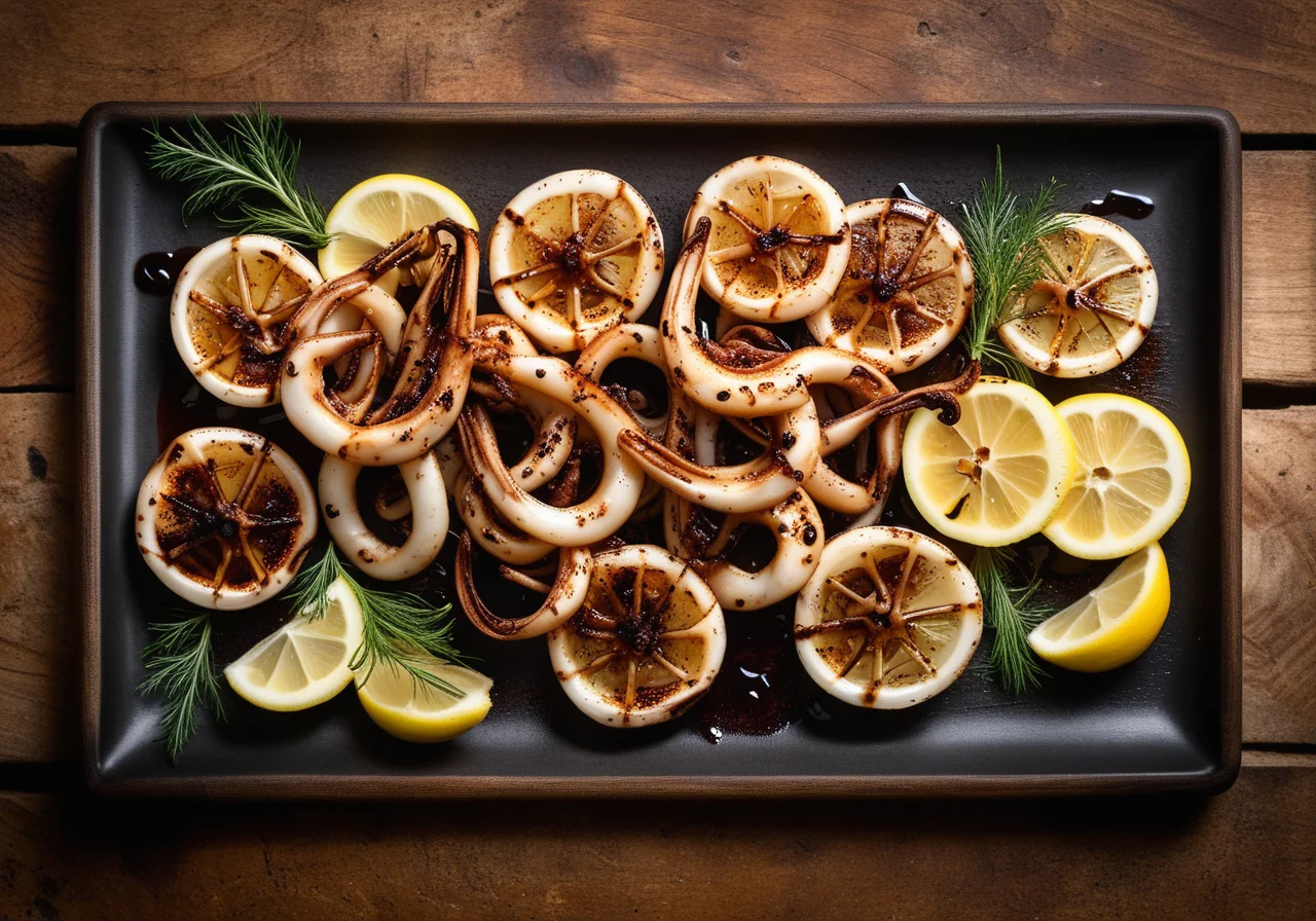 Grilled Squid