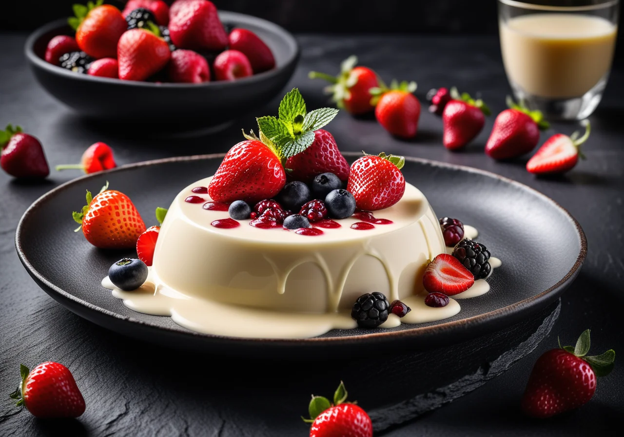 Sabayone with Berries