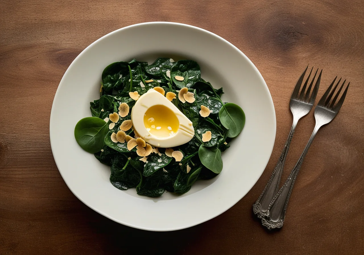Spinach with Butter