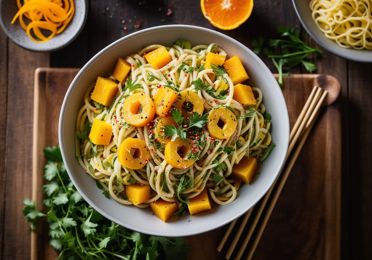 Noodle Vegetable Salad