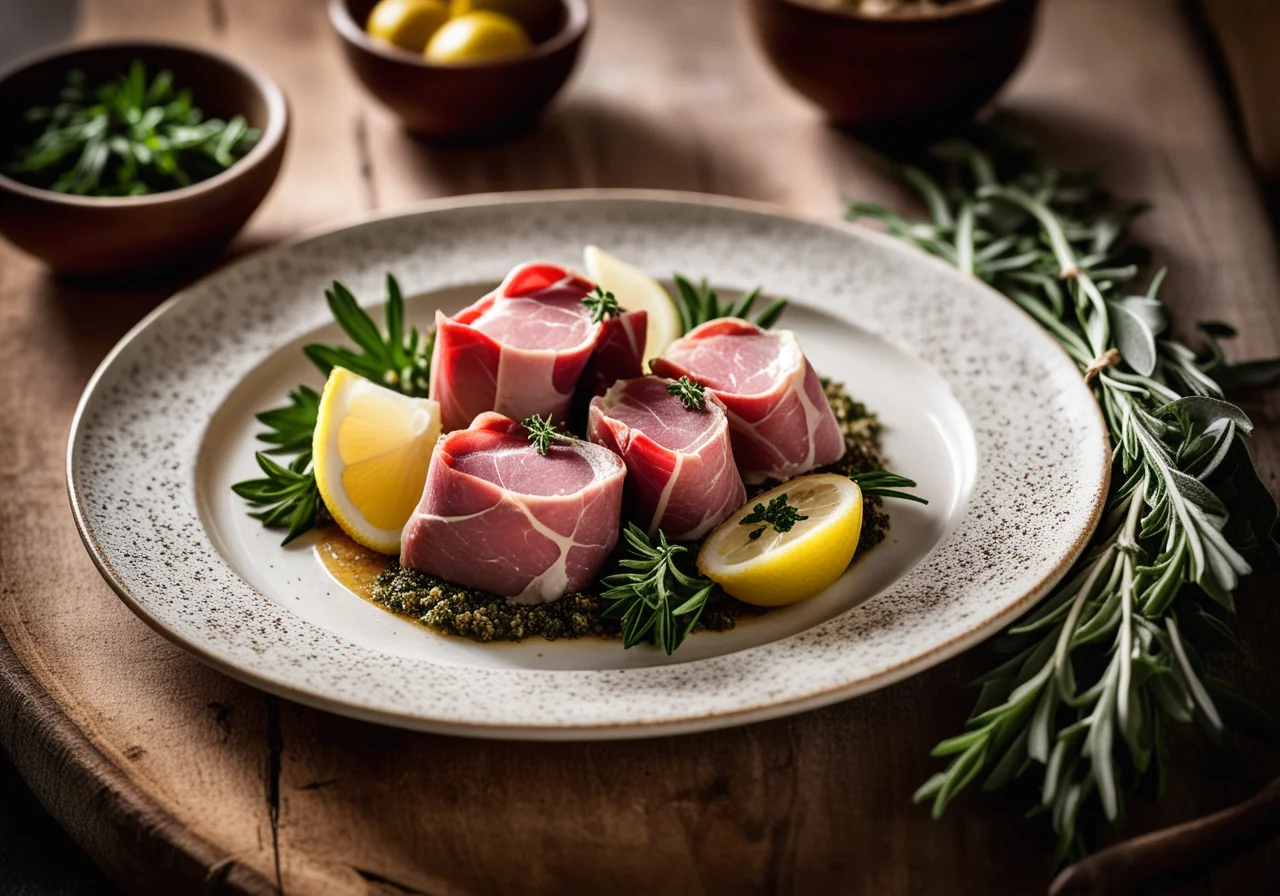 Veal Roulades en Papillote