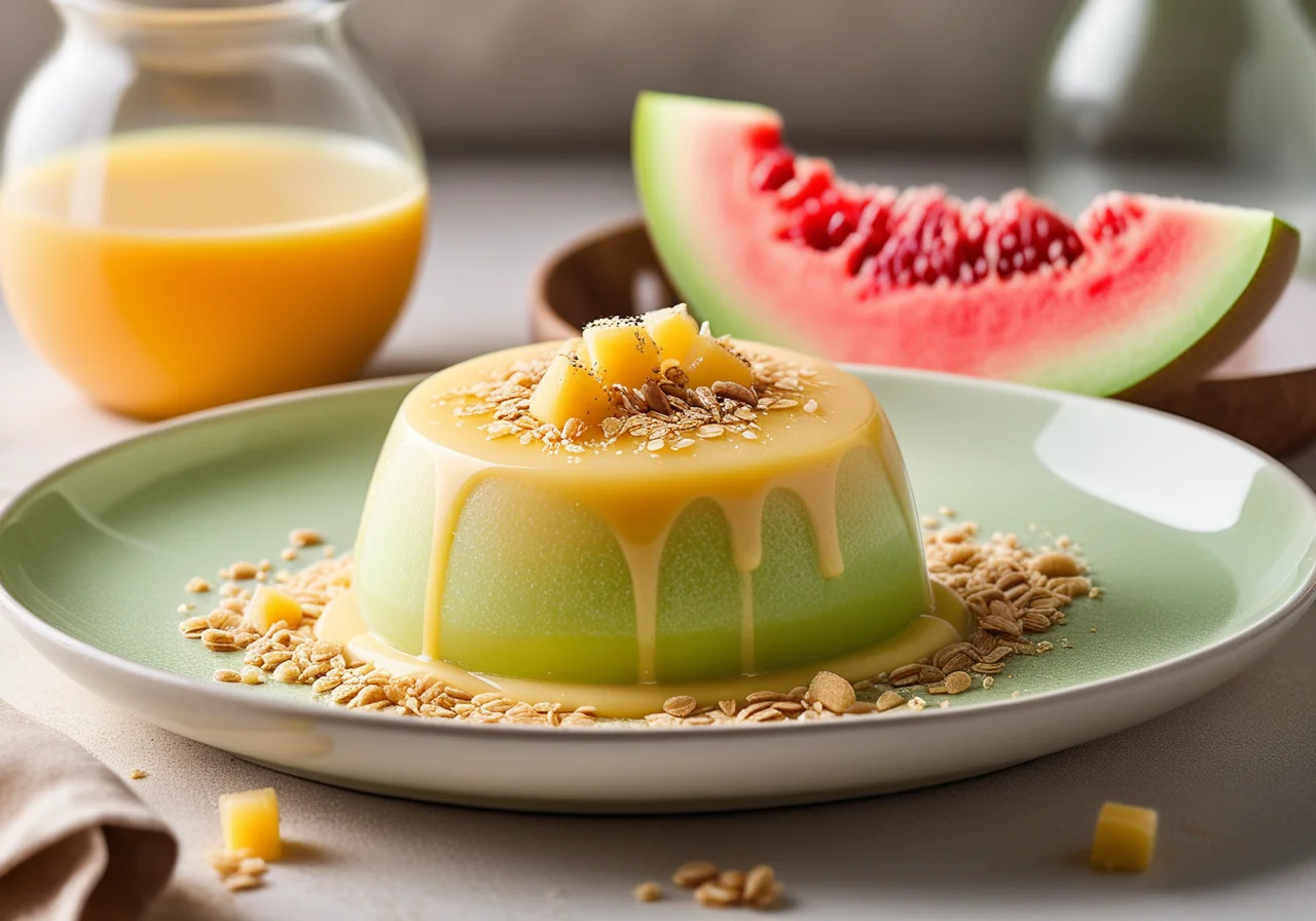 Multigrain Melon Drink Puree