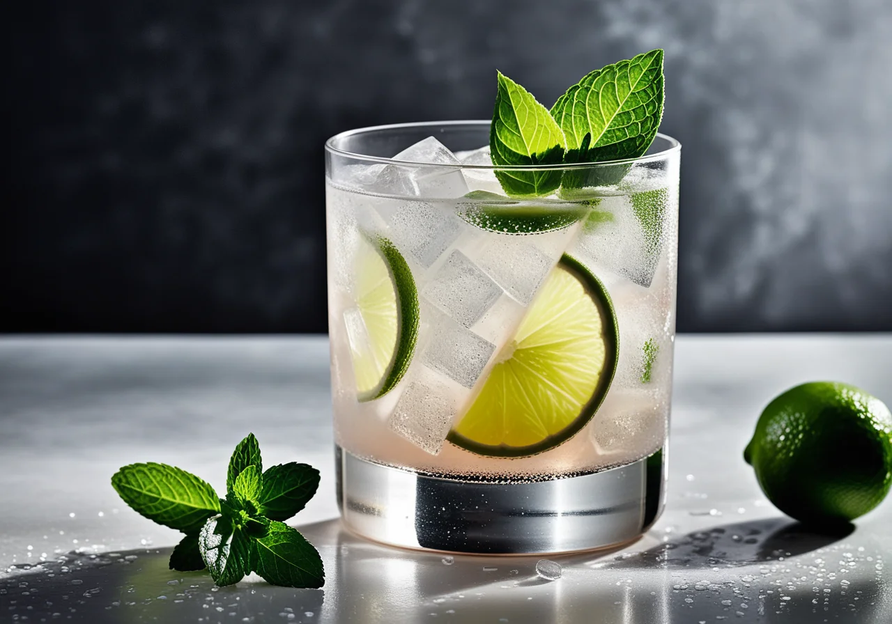 Vodka Lime Cocktail