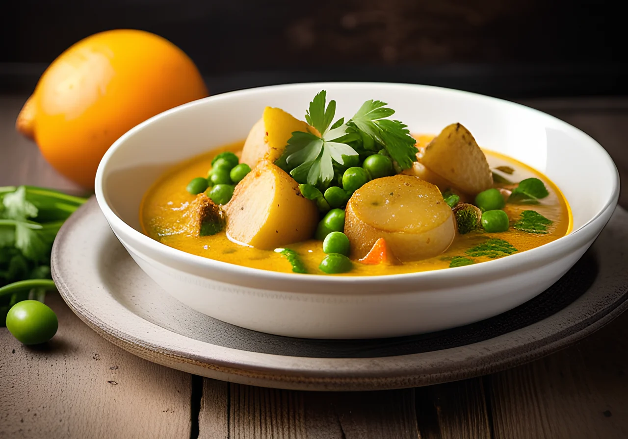 Micro Vegetable Curry