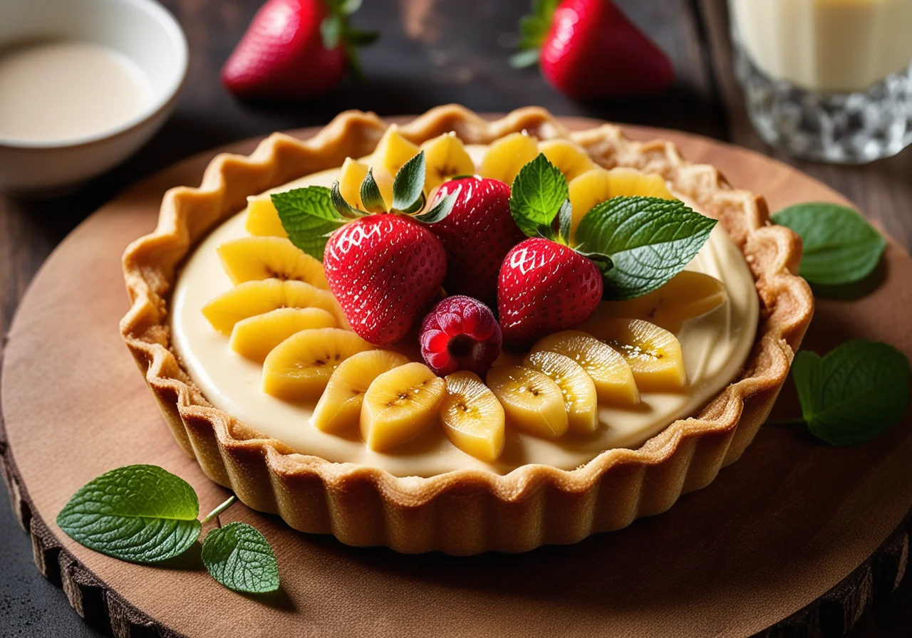 Starfruit Cream Tartlets