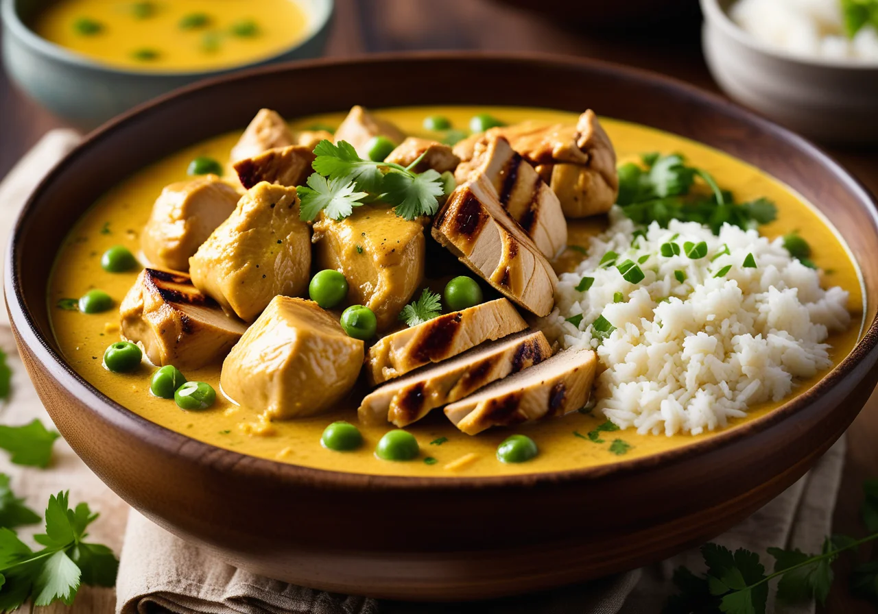 Chicken Curry with Basmati Rice