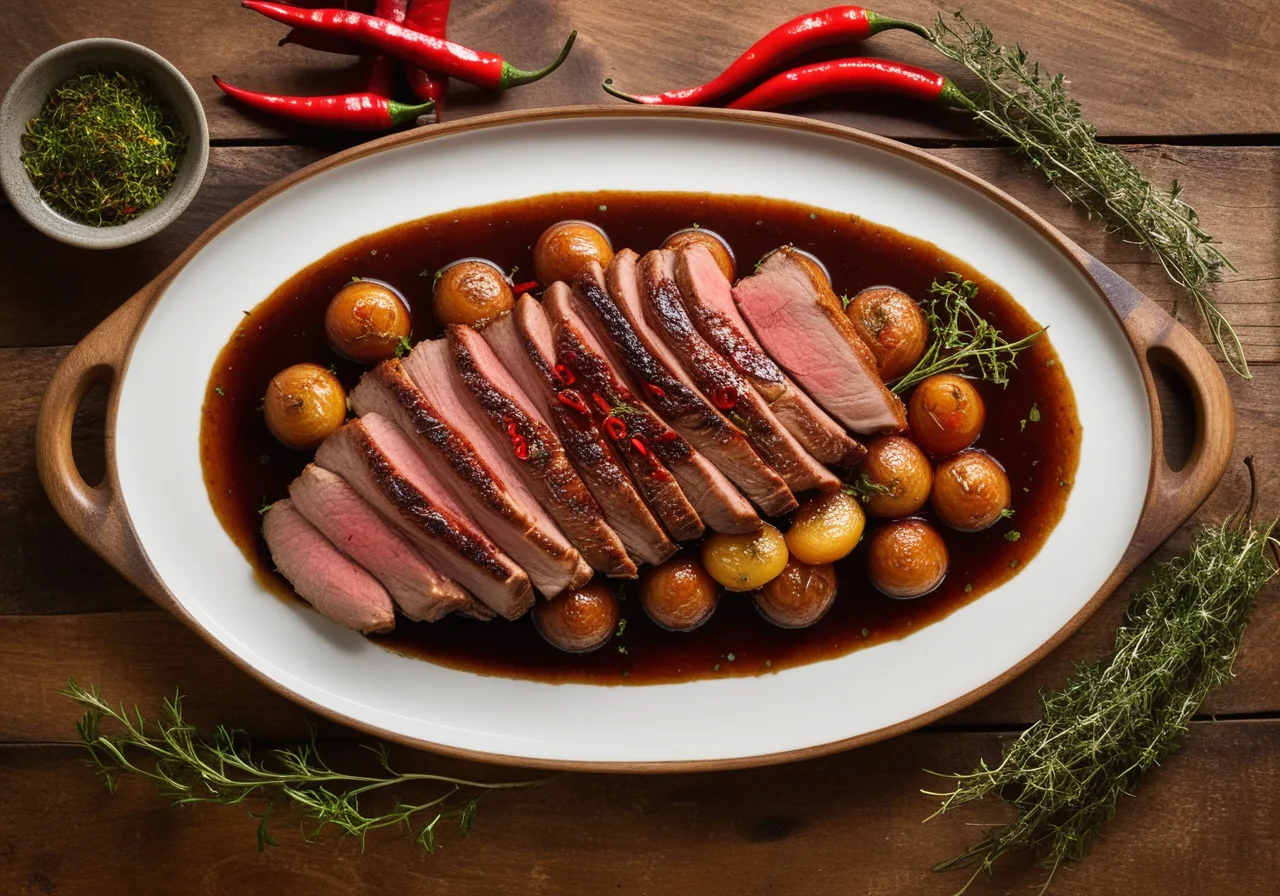 Marinated Duck Roast