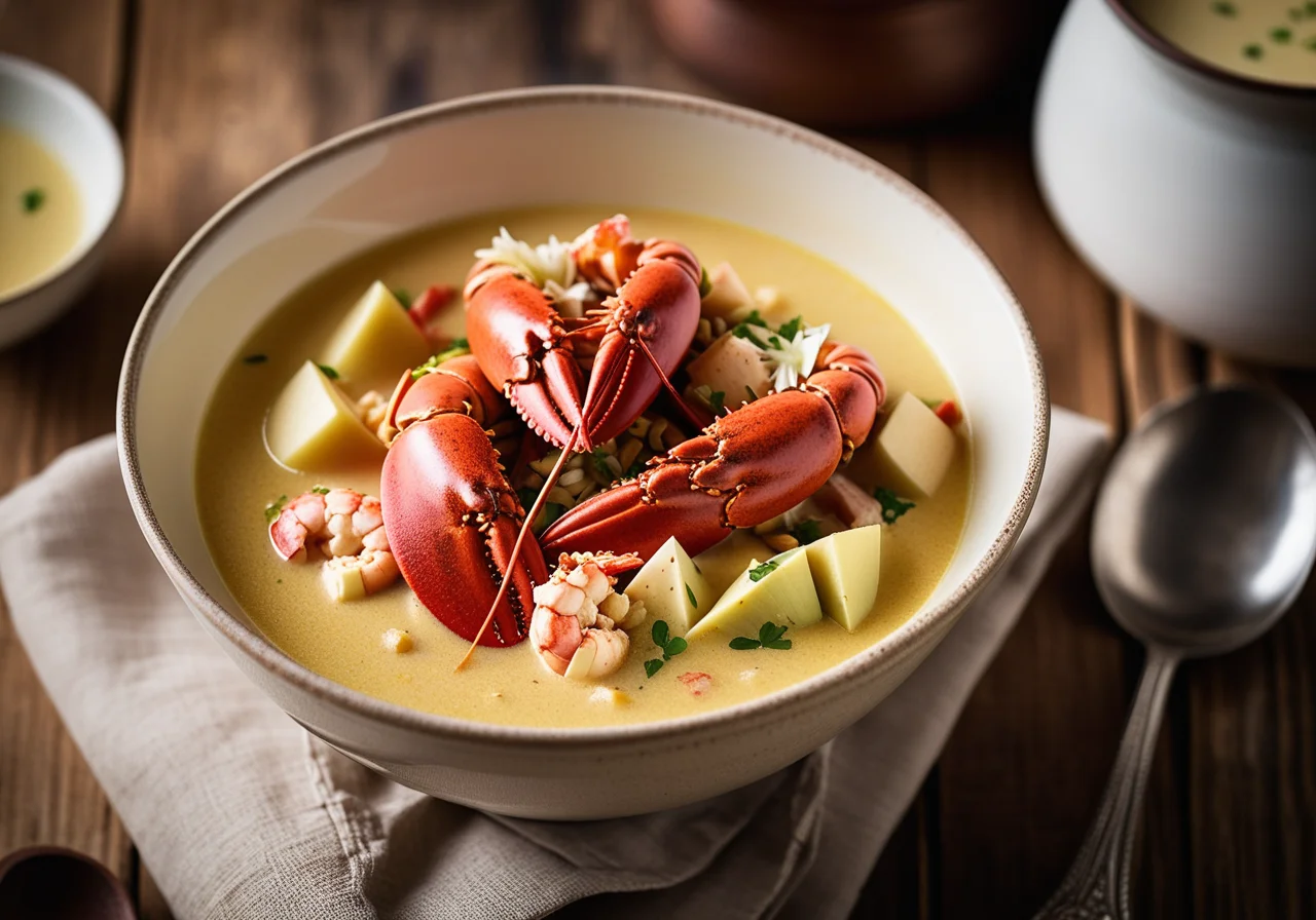 Lobster and Leek Stew