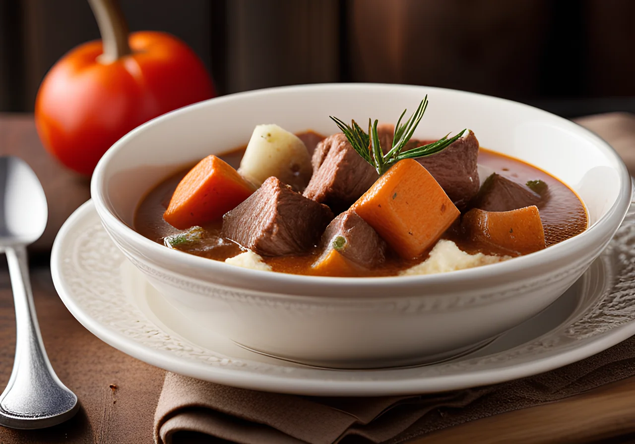 Beef Stew in Sour Cream