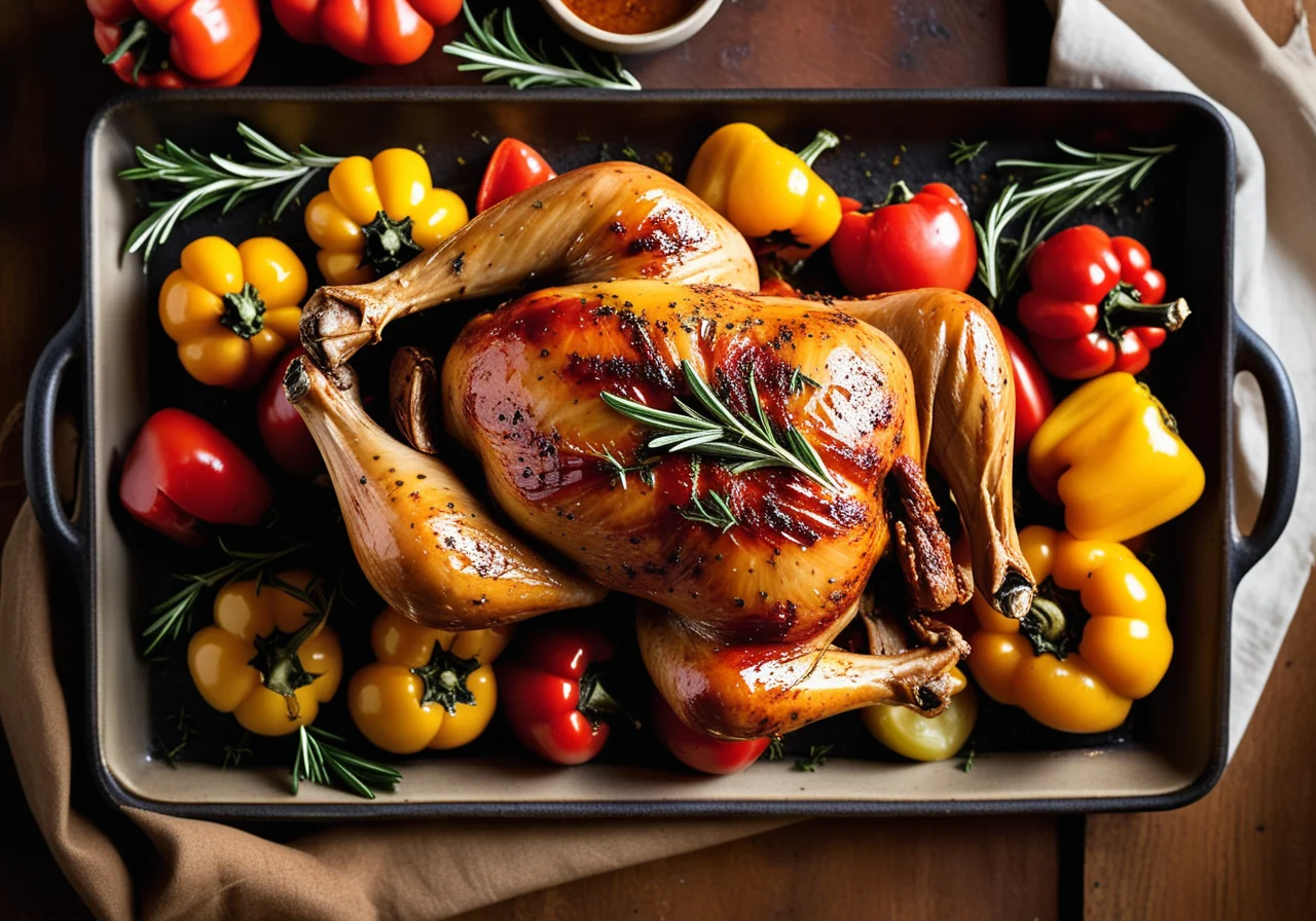 Savoury Provençal Roasted Chicken