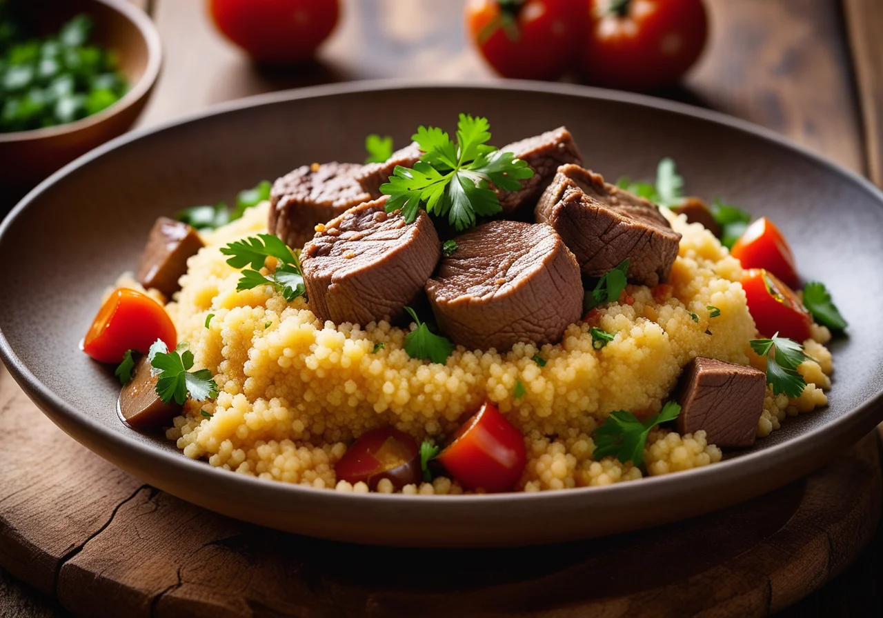 Lamb Ragout with Couscous