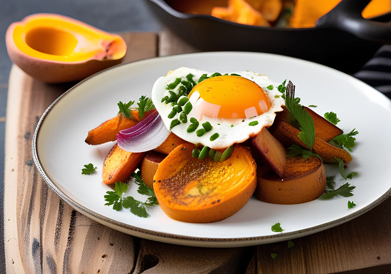 Sweet Potato Shakshuka