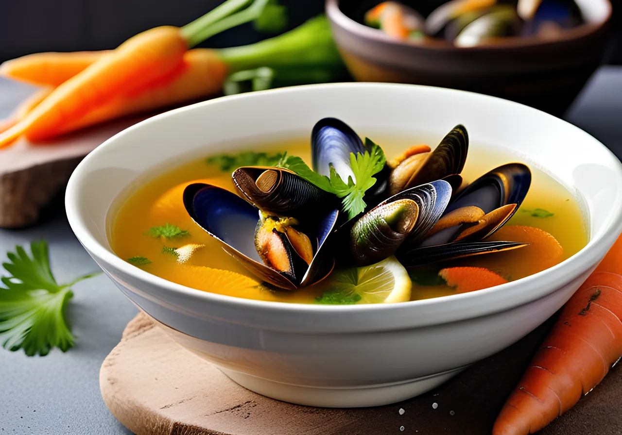 Spicy Mussel Soup