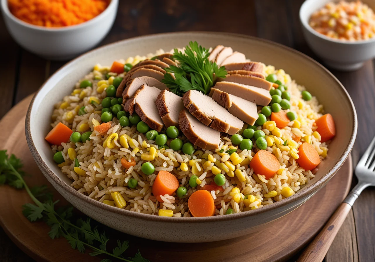 Turkey Vegetable Rice