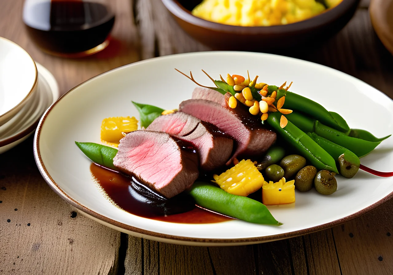 Quick Pan-Seared Venison Tenderloin with Asian Spices