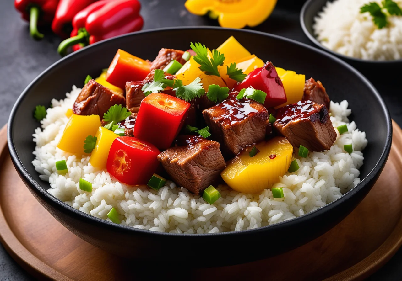 Sweet and Sour Baked Pork