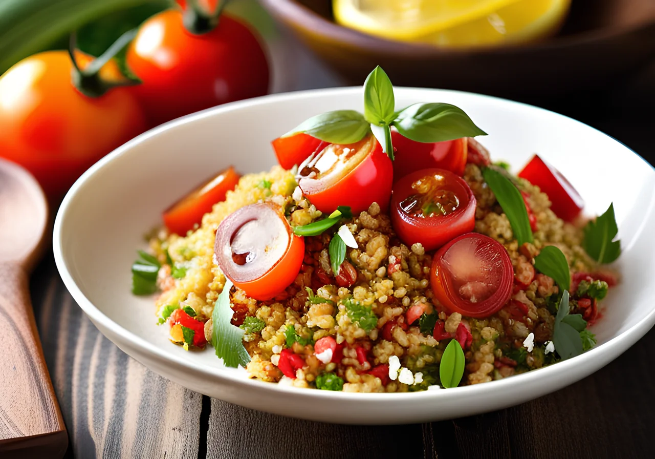 Mediterranean Bulgur Salad