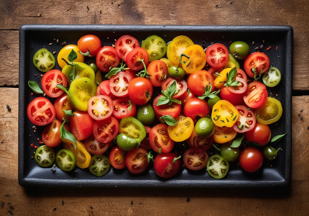 Tomato-Pepper Salad