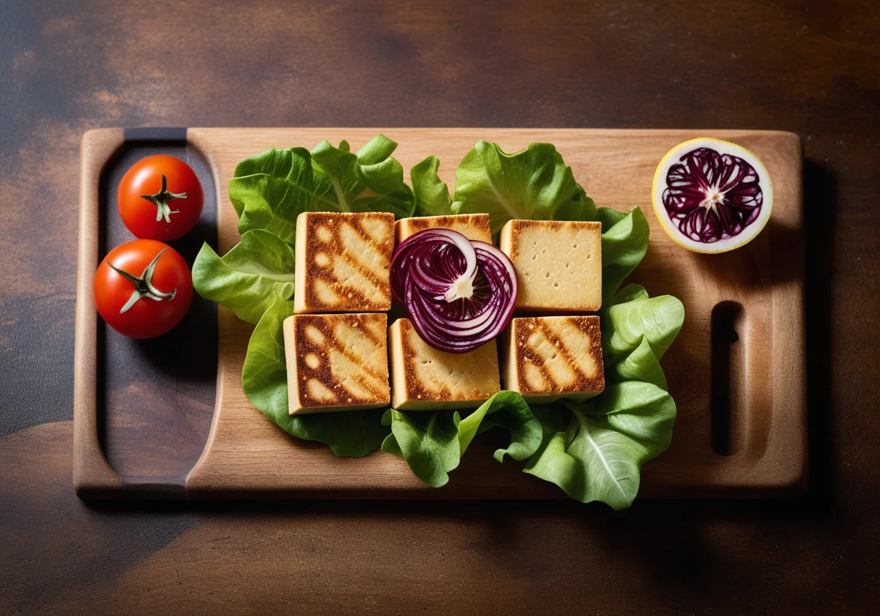 Crispy Fried Tofu Slices