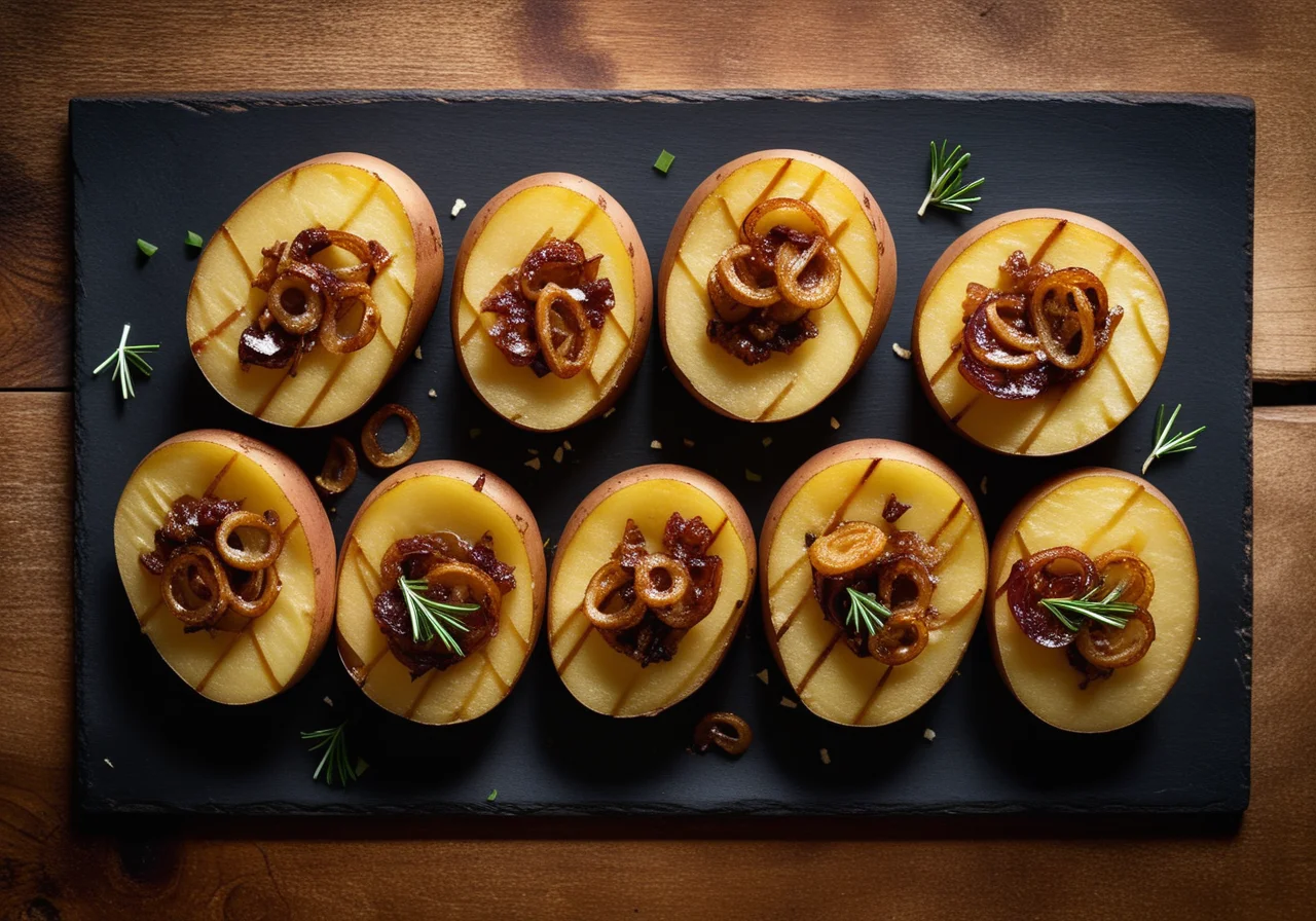 Stuffed Potato Slices