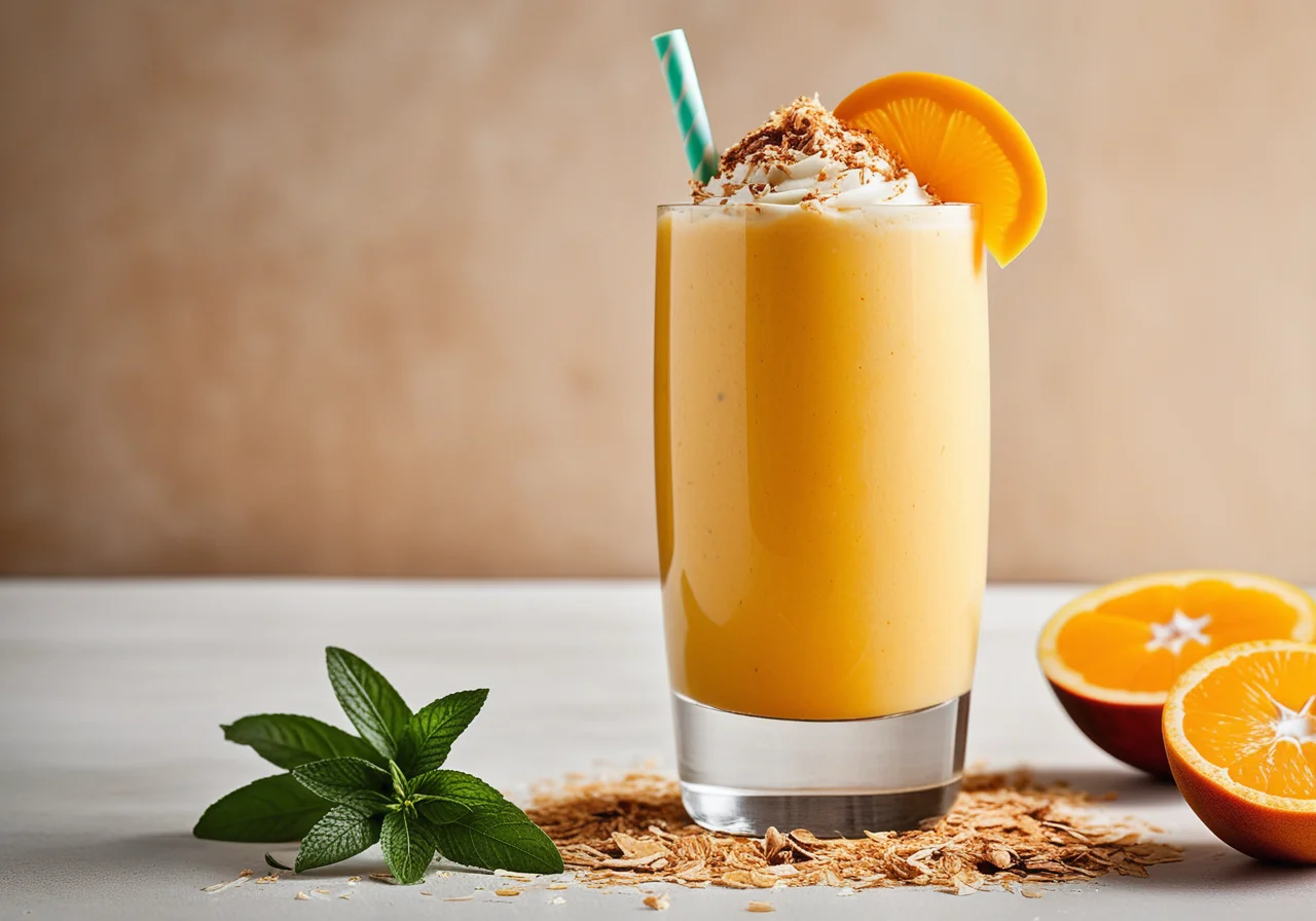 Mango Smoothie with Coconut