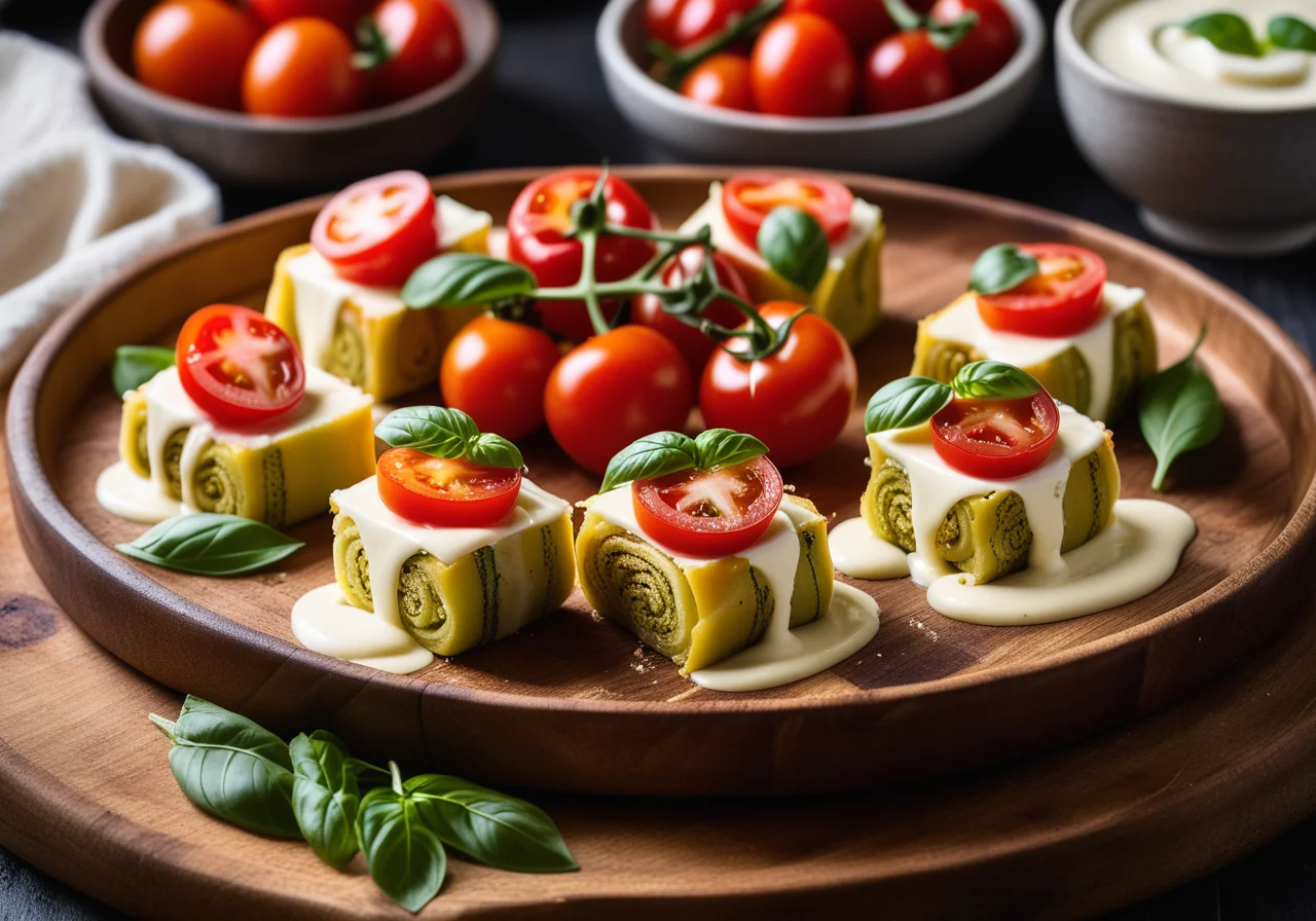 Baked Zucchini Rolls