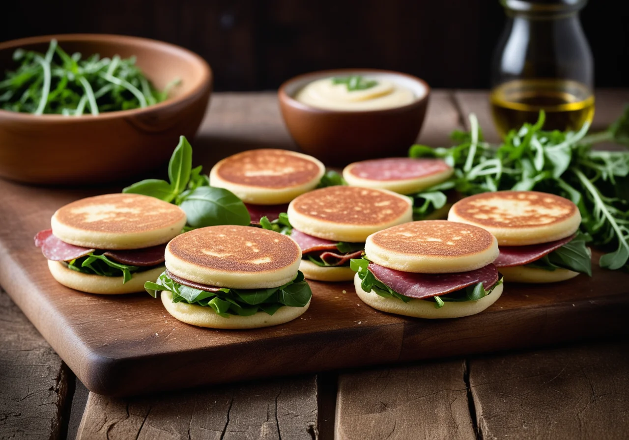 Filled Pancake Rolls