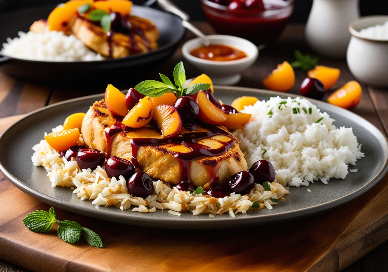 Sweet and Spicy Curry Chicken Breasts