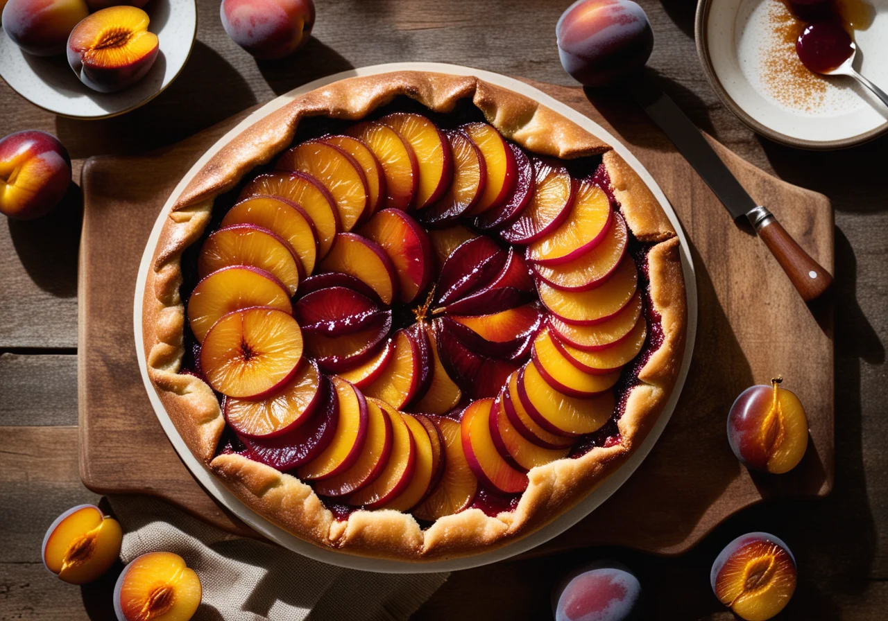 Small Plum Galette