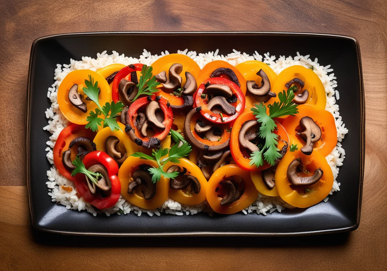 Stir‑Fried Vegetables and Mushrooms