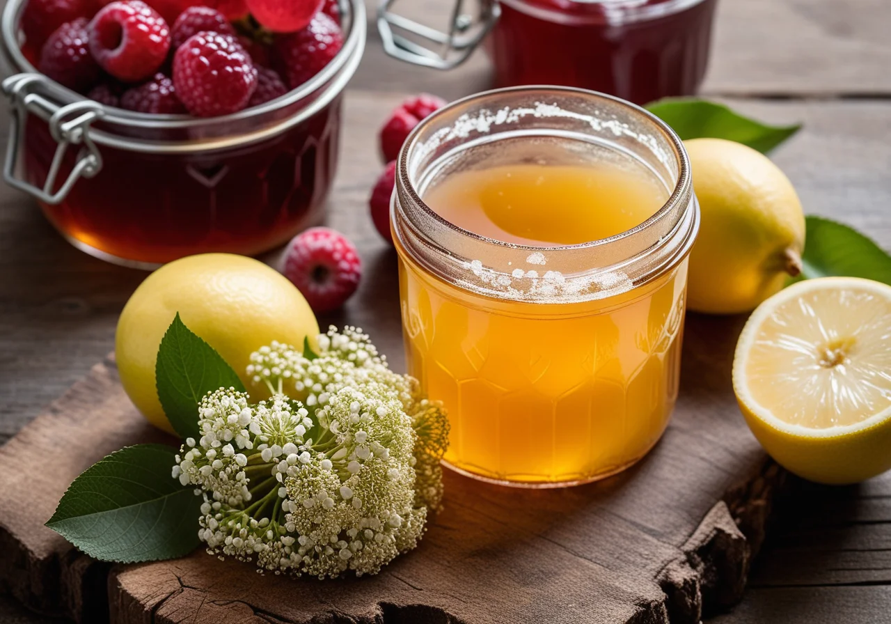 elderflower apple jelly