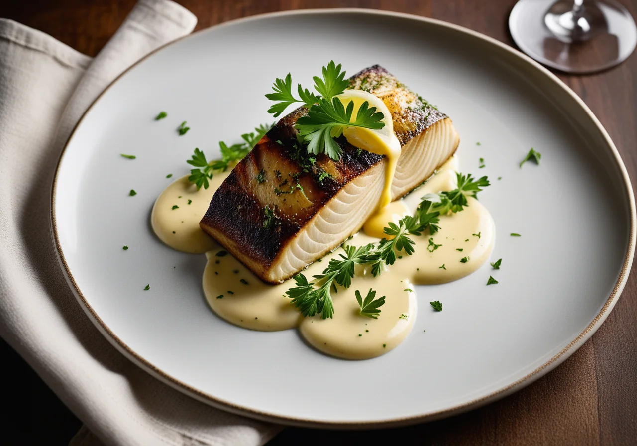 Fish Fillet with Herb Cap