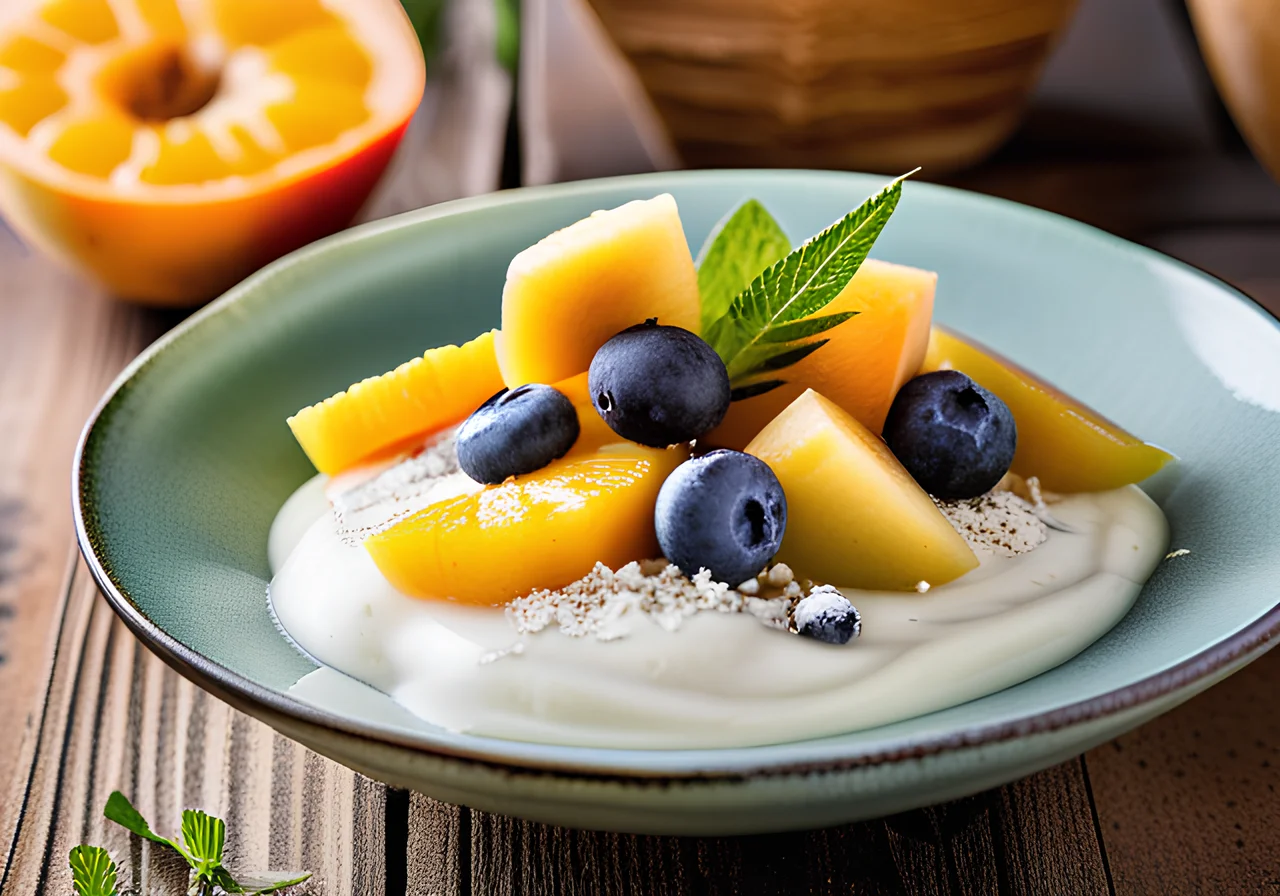 Summer Fruit Salad with Mint
