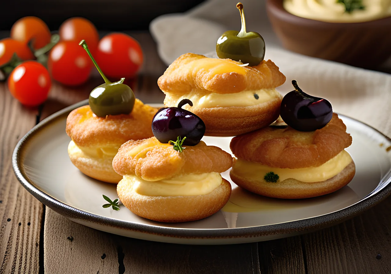 Savory Cheese Cream Puffs