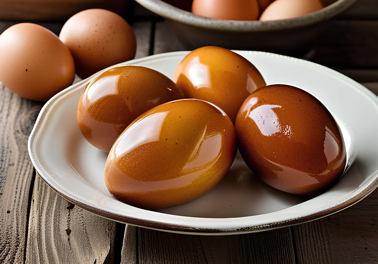 Yeast Rings with Easter Egg