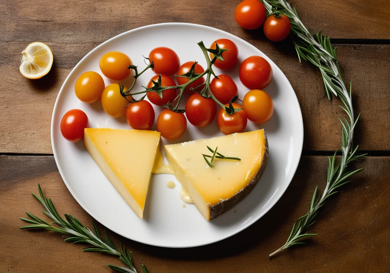 Baked Sheep Cheese Packets