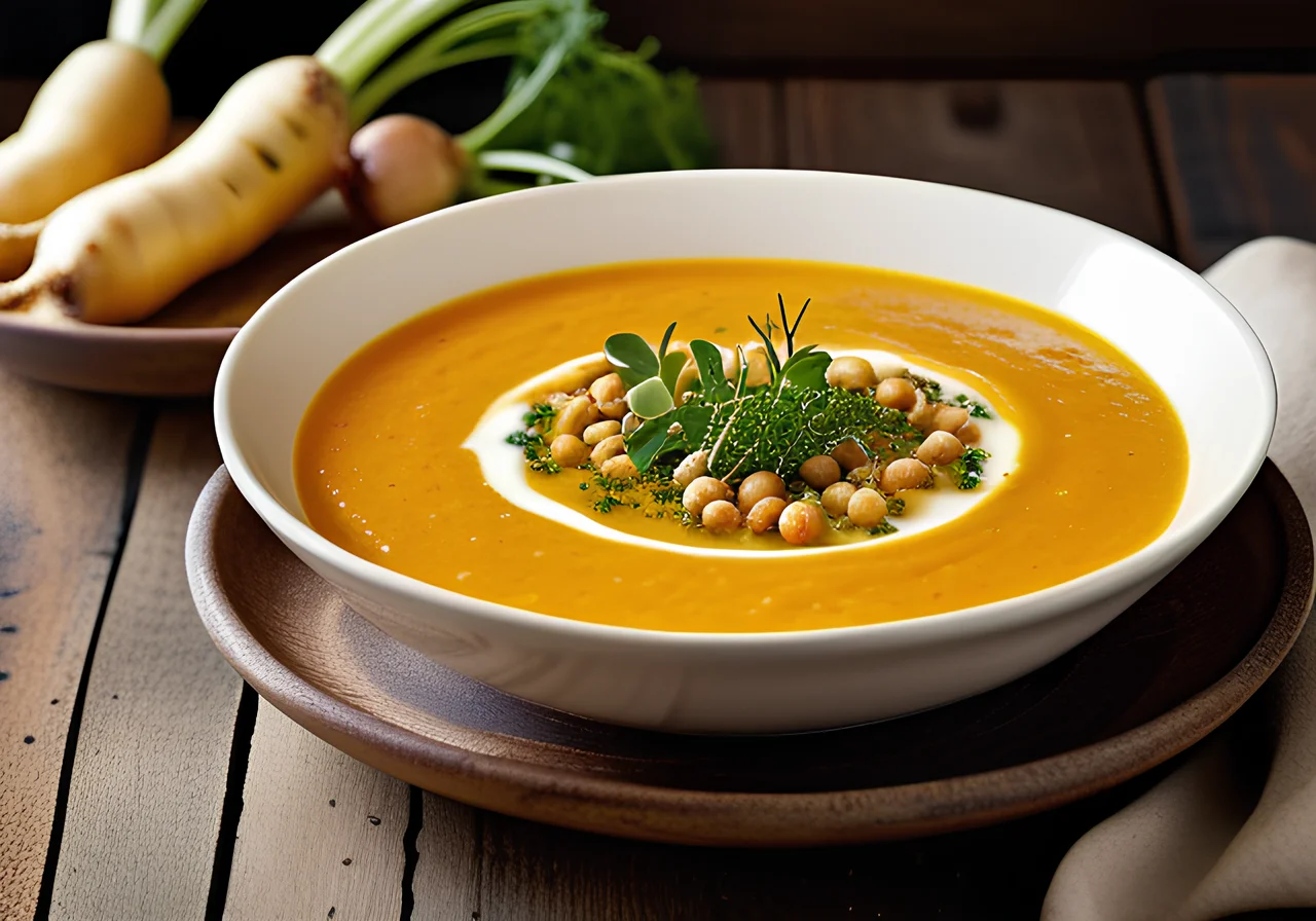 Parsnip-Carrot Soup