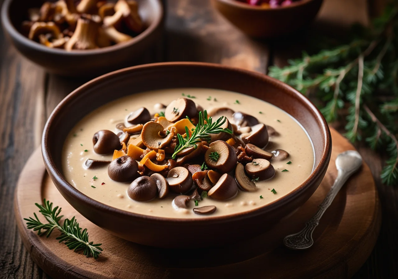 Wild Ragout with Mushrooms