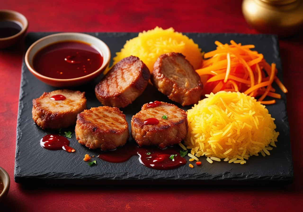 Crispy Pork with Sweet‑Sour Sauce