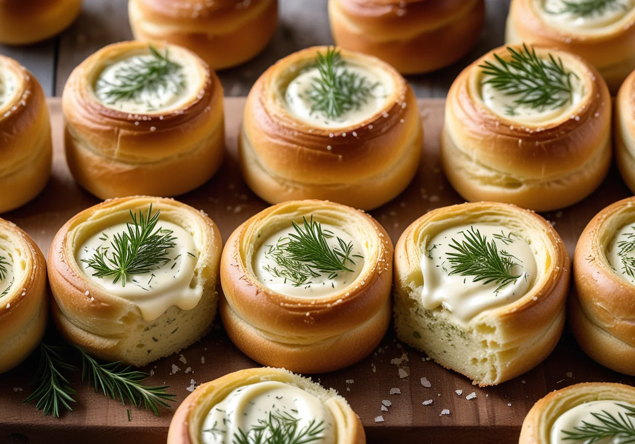Cheese Dill Rolls