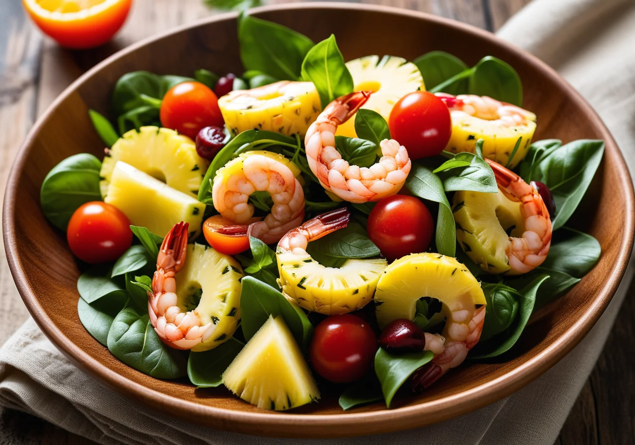 Pineapple Shrimp Salad