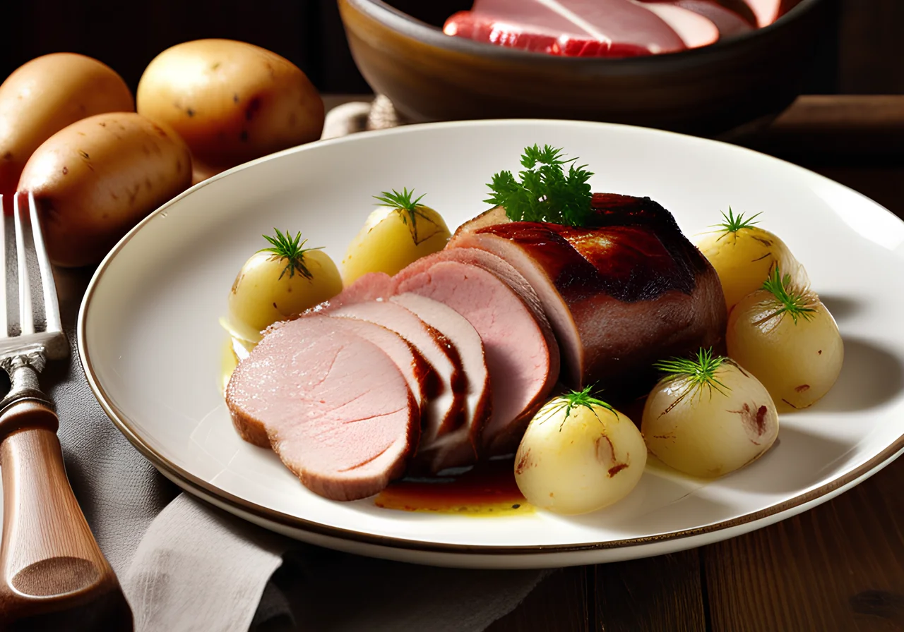 Alsatian Sauerkraut Plate (Choucroute garnie)