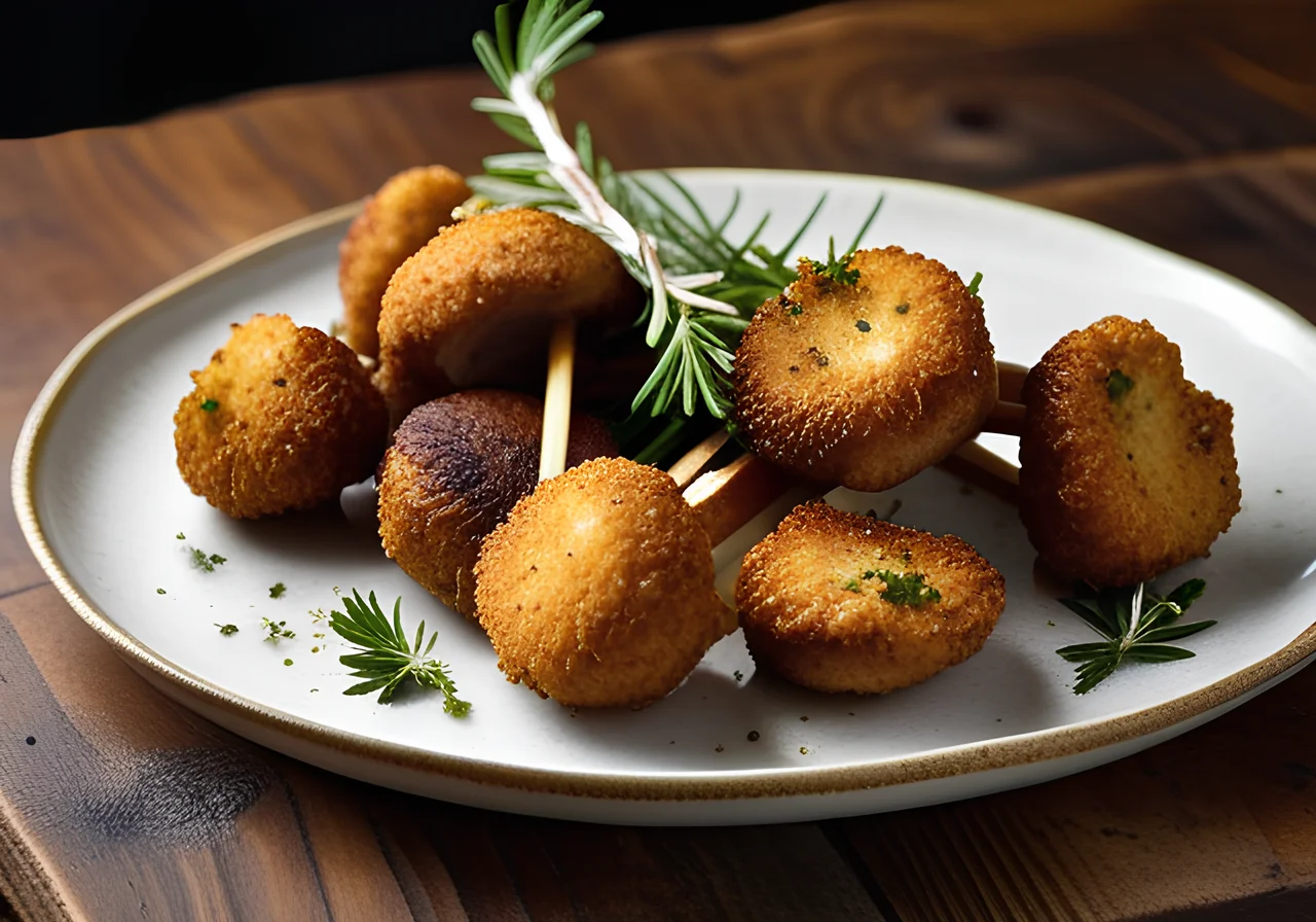 Breaded Mushrooms