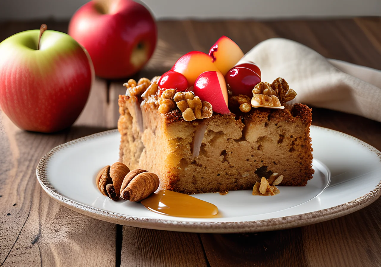 Apple Cake Without Sugar