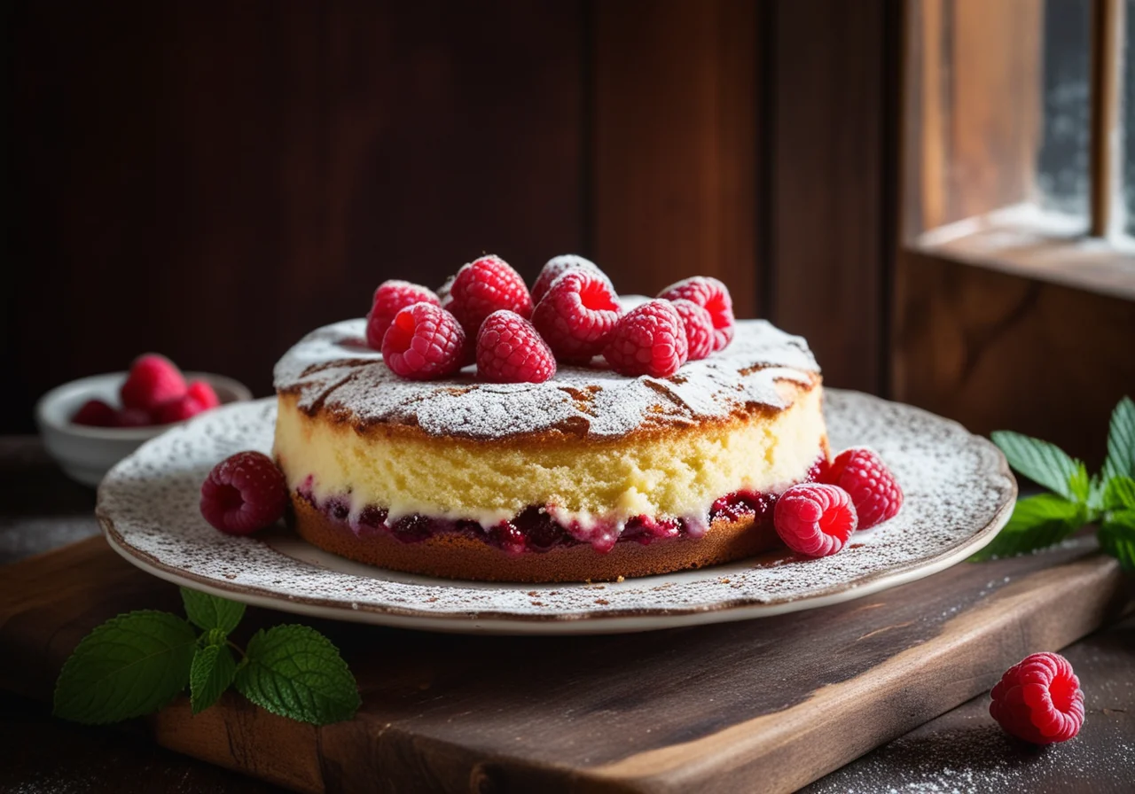 Raspberry Cake