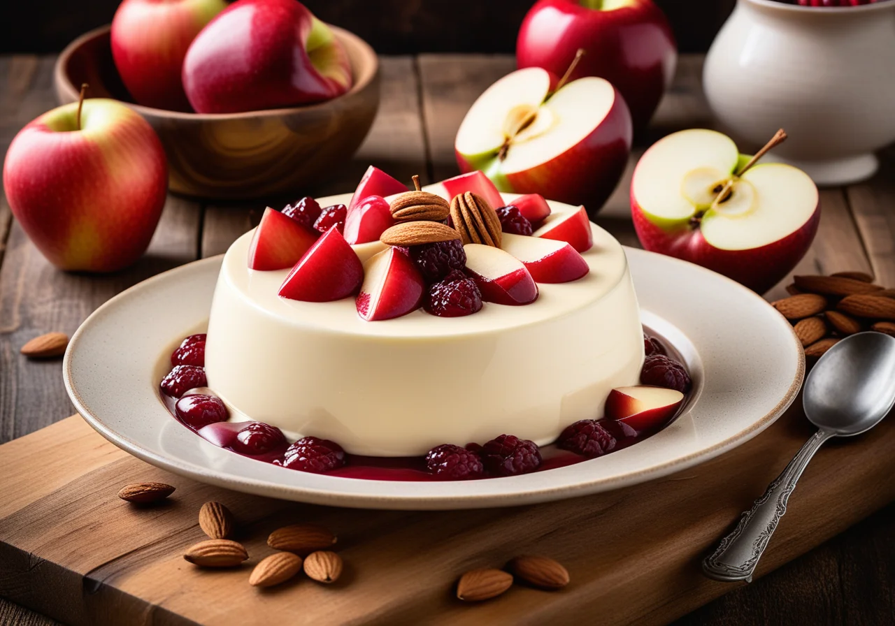 Vanilla Mascarpone with Apples