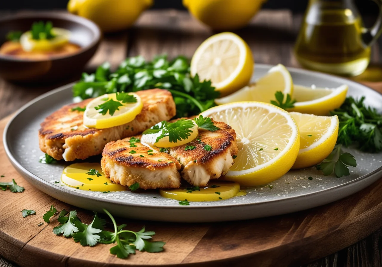 Lemon Chicken Cutlets
