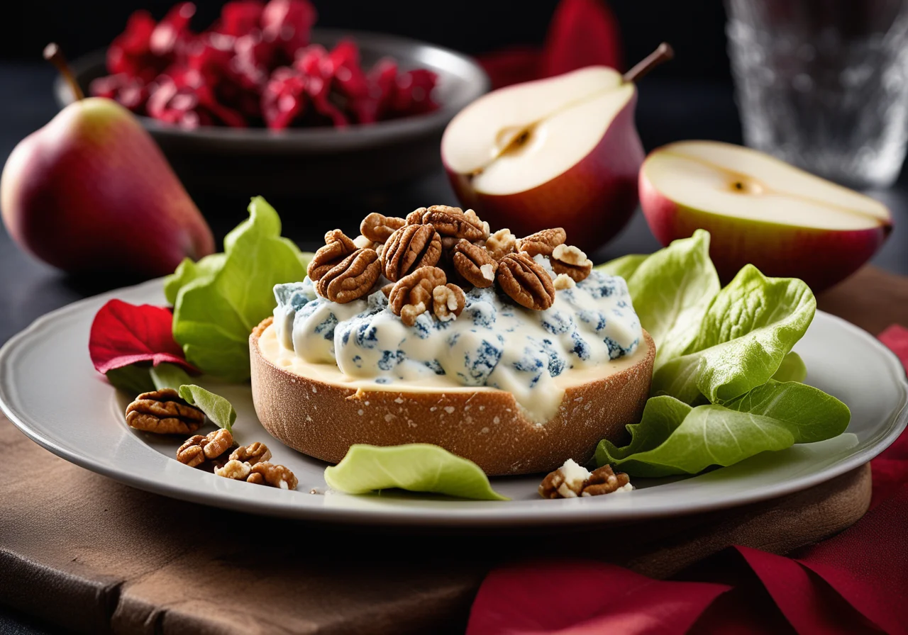 Gorgonzola-Pear