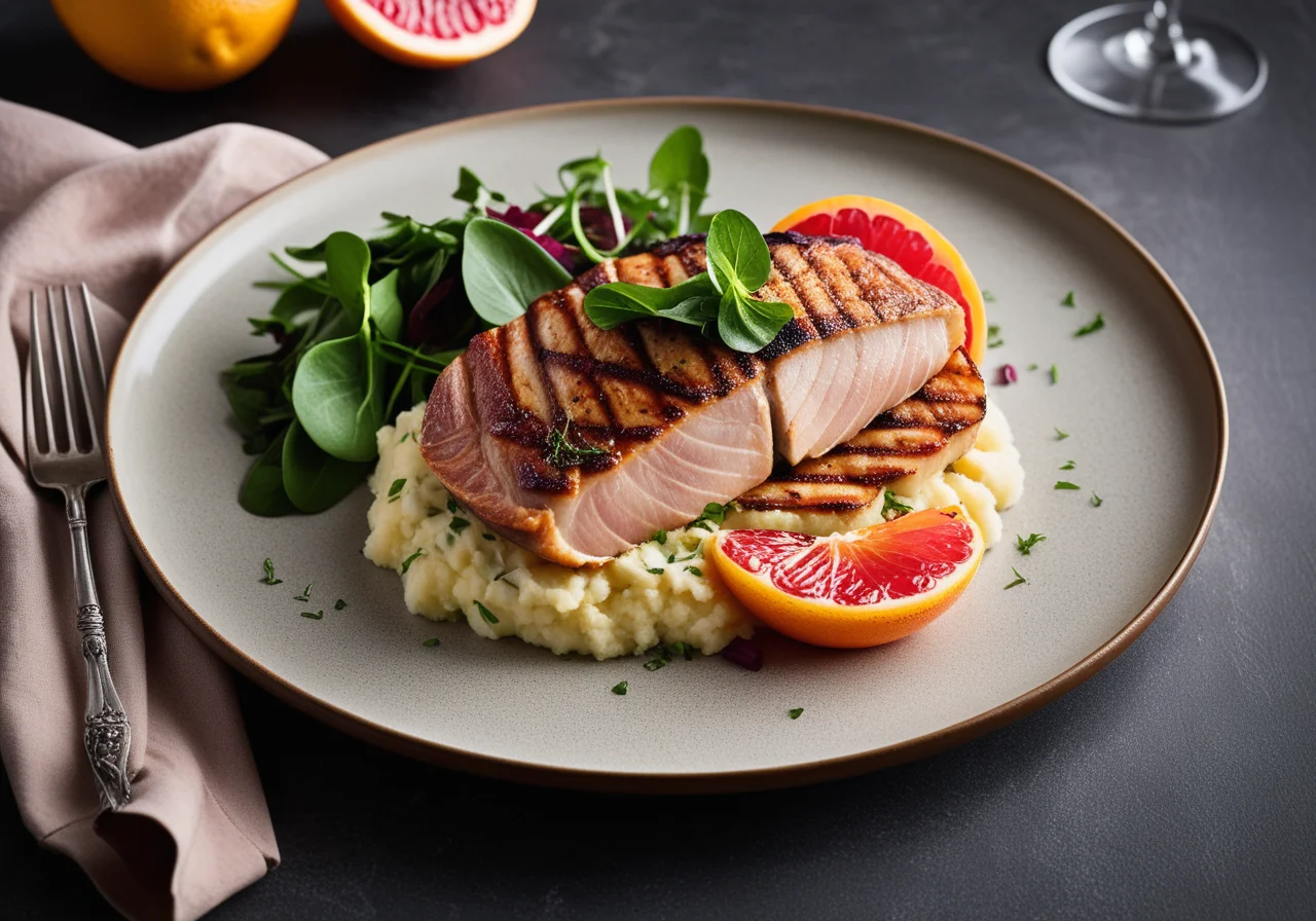 Red Seabream with Rapunzel