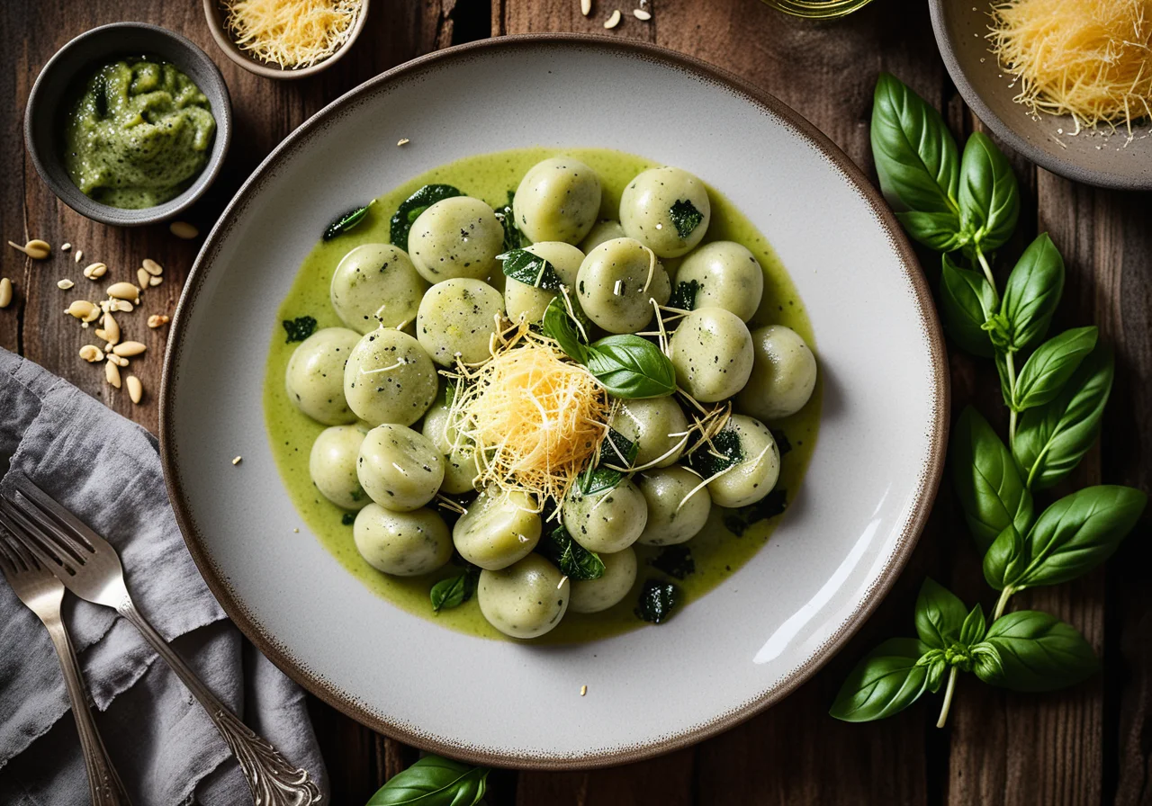 Gnocchi with Pesto